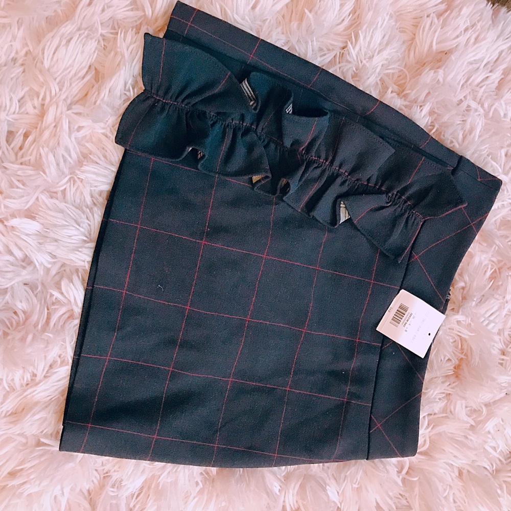 NWT TOPSHOP MINI plaid skirt